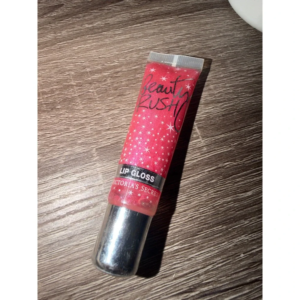 Victoria's Secret Beauty Rush Lip Gloss‎ Tiny Bubbles Shimmer Shine Squeeze Tube